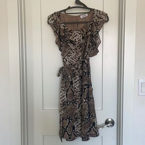 Snake skin dress